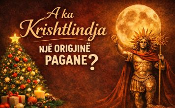 A ka Krishtlindja një origjinë pagane?